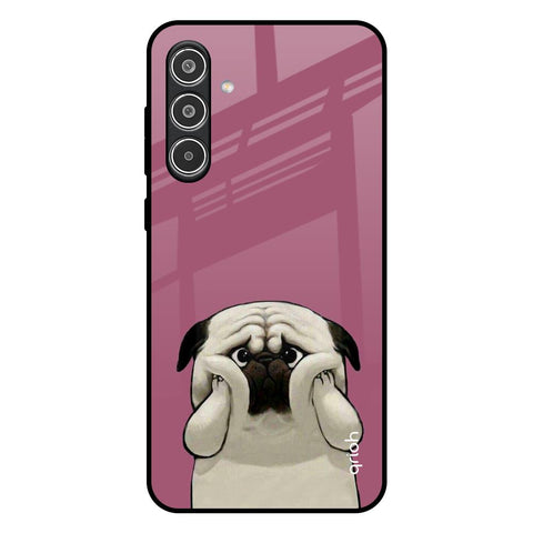 Funny Pug Face Glossy Case For Samsung Galaxy A56 5G