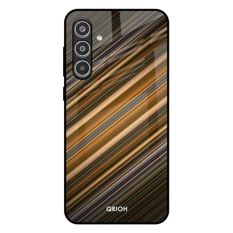 Diagonal Slash Pattern Glossy Case for Samsung Galaxy A56 5G