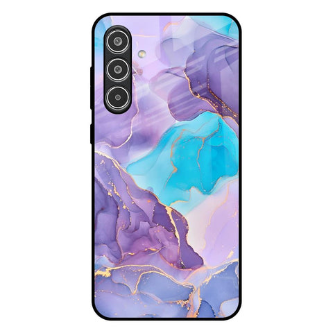 Alcohol ink Marble Glossy Case for Samsung Galaxy A56 5G