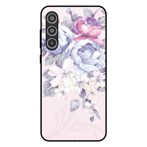 Elegant Floral Glossy Case for Samsung Galaxy A56 5G