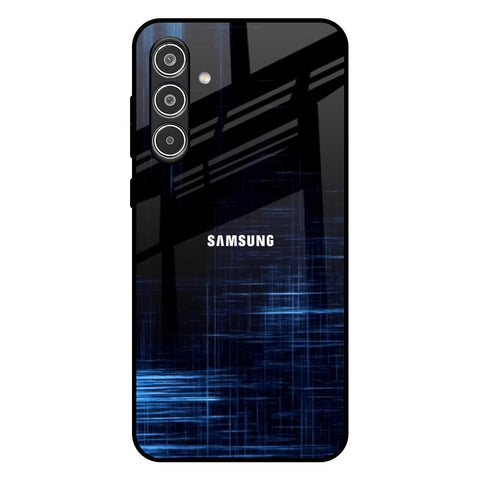 Blue Scratch Glossy Case for Samsung Galaxy A56 5G