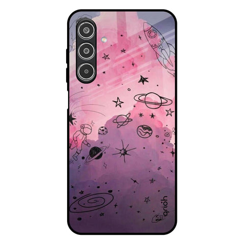 Space Doodles Glossy Case for Samsung Galaxy A26 5G