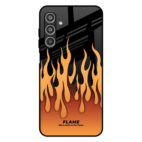 Fire Flame Glossy Case for Samsung Galaxy A26 5G