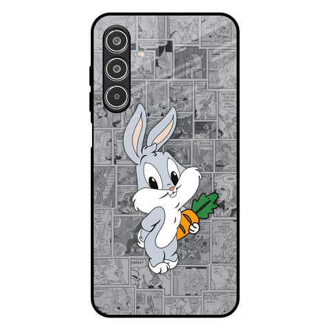 Cute Baby Bunny Glossy Case for Samsung Galaxy A26 5G