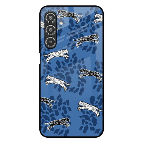 Blue Cheetah Glossy Case for Samsung Galaxy A26 5G