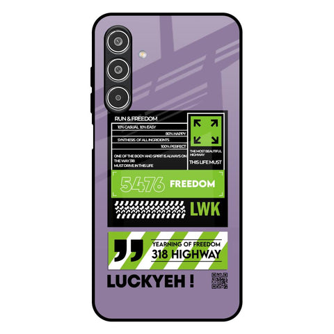 Run & Freedom Glossy Case for Samsung Galaxy A26 5G