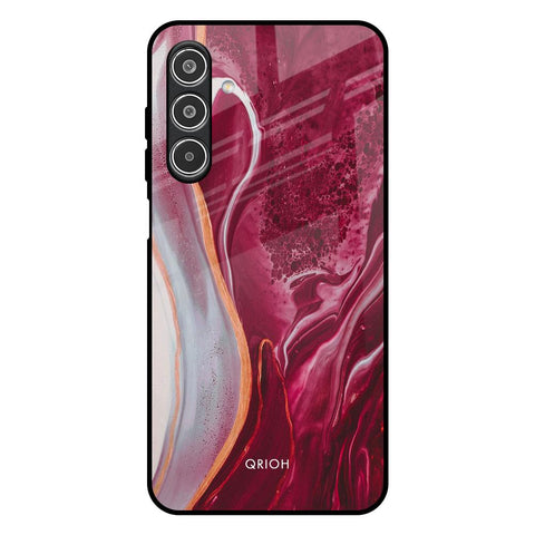 Crimson Ruby Glossy Case for Samsung Galaxy A26 5G