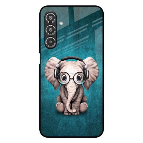 Adorable Baby Elephant Glossy Case For Samsung Galaxy A26 5G