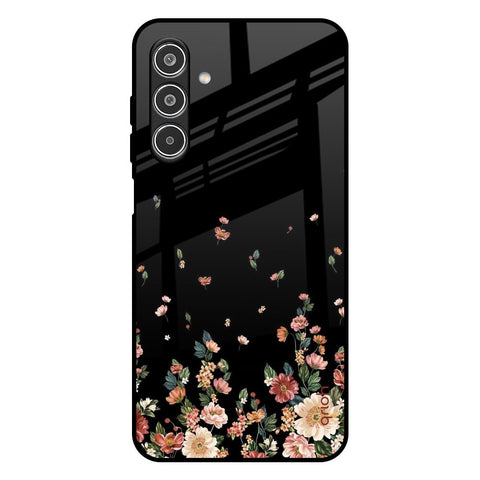 Floating Floral Print Glossy Case for Samsung Galaxy A26 5G