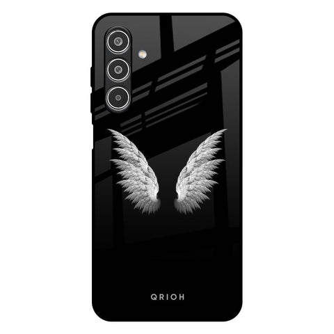 White Angel Wings Glossy Case for Samsung Galaxy A26 5G