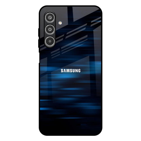 Blue Rough Abstract Glossy Case for Samsung Galaxy A26 5G