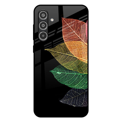 Colorful Leaves Glossy Case for Samsung Galaxy A36 5G