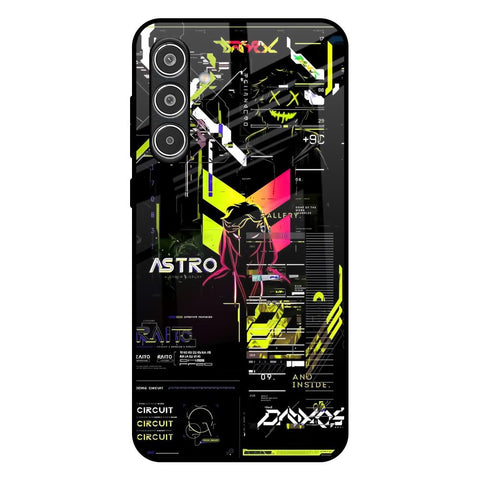 Astro Glitch Glossy Case for Samsung Galaxy A36 5G