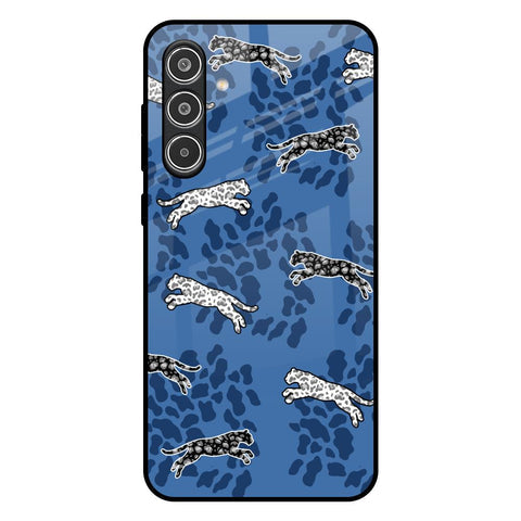 Blue Cheetah Glossy Case for Samsung Galaxy A36 5G