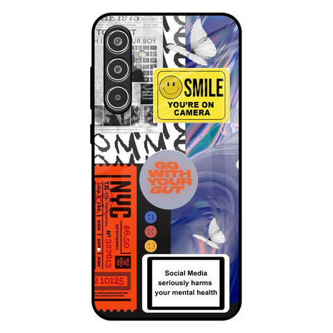 Smile for Camera Glossy Case for Samsung Galaxy A36 5G