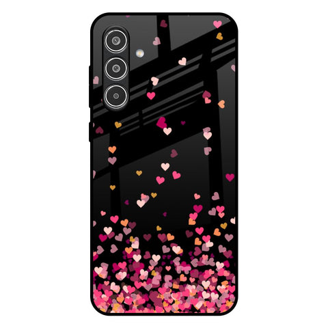 Heart Rain Fall Glossy Case For Samsung Galaxy A36 5G