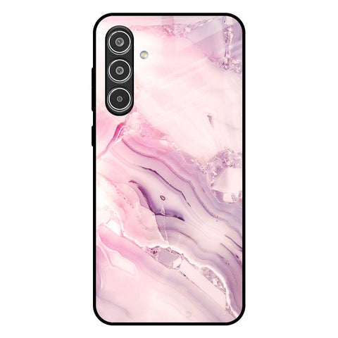 Diamond Pink Gradient Glossy Case For Samsung Galaxy A36 5G