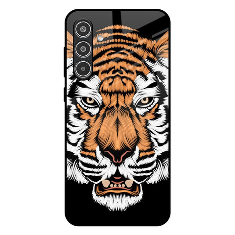 Angry Tiger Glossy Case For Samsung Galaxy A36 5G