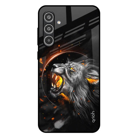 Aggressive Lion Glossy Case for Samsung Galaxy A36 5G