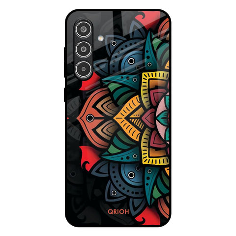 Retro Gorgeous Flower Glossy Case for Samsung Galaxy A36 5G