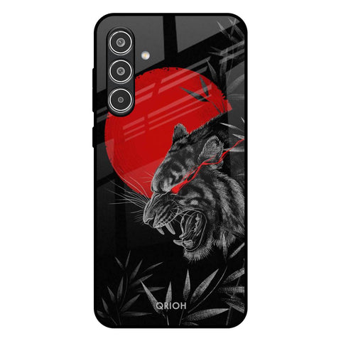 Red Moon Tiger Glossy Case for Samsung Galaxy A36 5G