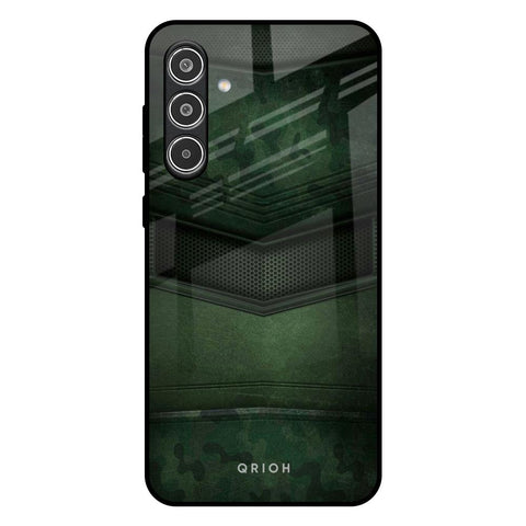 Green Leather Glossy Case for Samsung Galaxy A36 5G