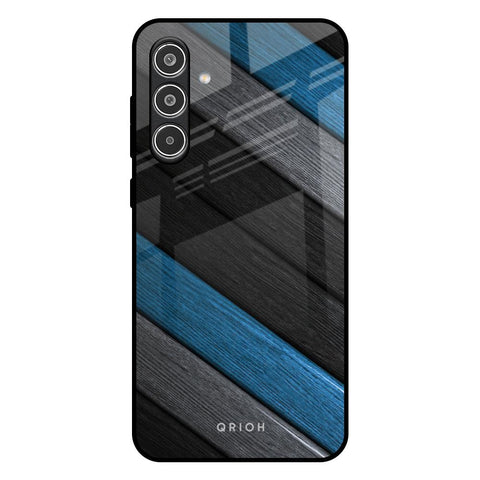 Multicolor Wooden Effect Glossy Case for Samsung Galaxy A36 5G