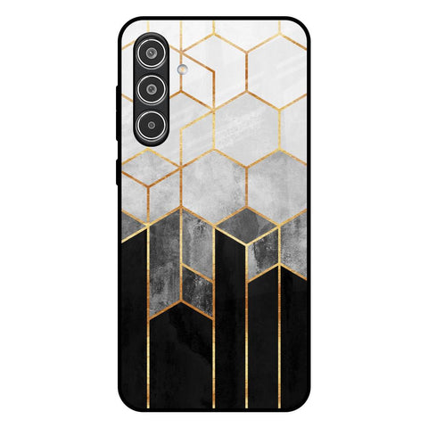 Tricolor Pattern Glossy Case for Samsung Galaxy A36 5G
