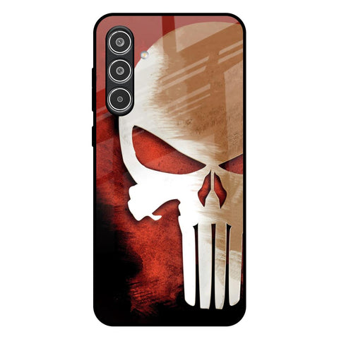 Red Skull Glossy Case for Samsung Galaxy A36 5G