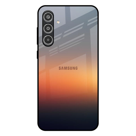 Aesthetic Orange Glossy Case for Samsung Galaxy A36 5G