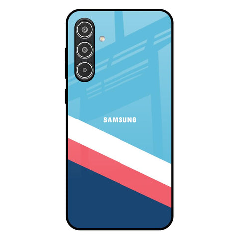 Pink & White Stripes Glossy Case For Samsung Galaxy A36 5G
