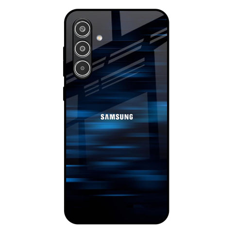 Blue Rough Abstract Glossy Case for Samsung Galaxy A36 5G