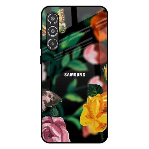 Flowers & Butterfly Glossy Case for Samsung Galaxy A36 5G
