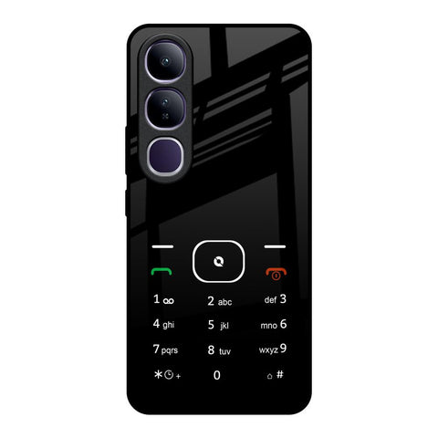 Classic Keypad Pattern Glossy Case for Vivo Y300 5G