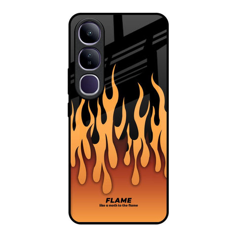 Fire Flame Glossy Case for Vivo Y300 5G