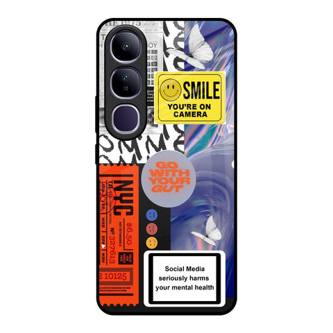 Smile for Camera Glossy Case for Vivo Y300 5G