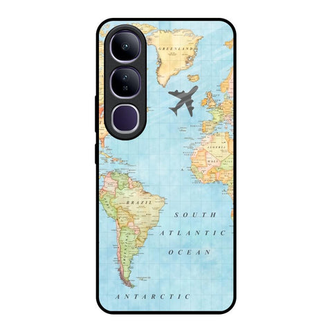 Travel Map Glossy Case for Vivo Y300 5G
