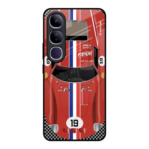 Racing Vintage Glossy Case for Vivo Y300 5G