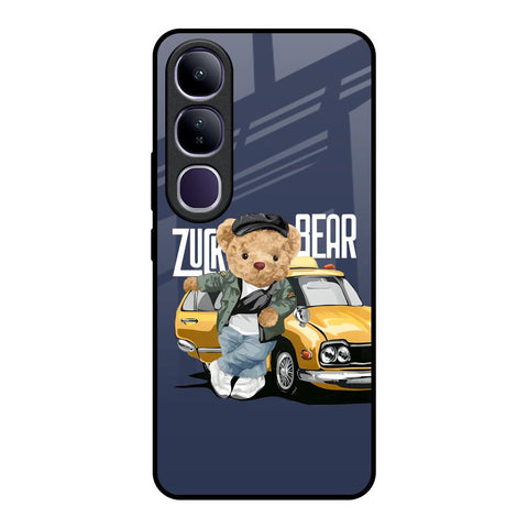 Adventurous Bear Glossy Case for Vivo Y300 5G