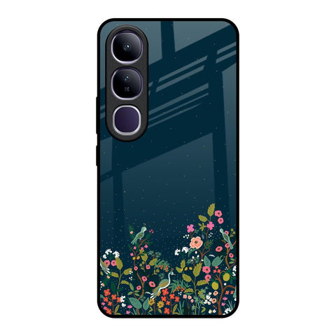 Small Garden Glossy Case For Vivo Y300 5G