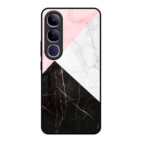 Marble Collage Art Glossy Case For Vivo Y300 5G