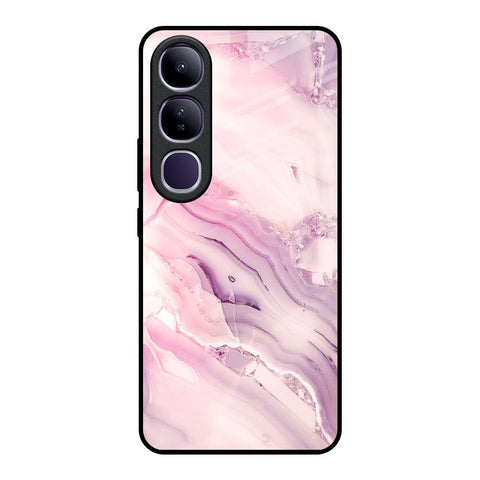 Diamond Pink Gradient Glossy Case For Vivo Y300 5G