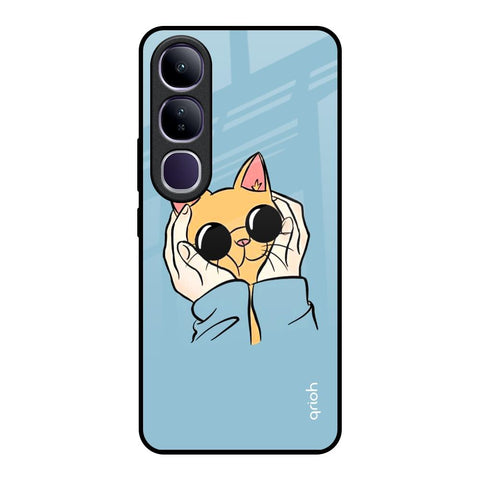 Adorable Cute Kitty Glossy Case For Vivo Y300 5G