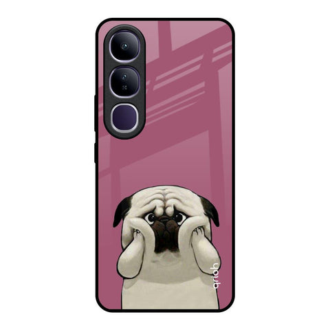 Funny Pug Face Glossy Case For Vivo Y300 5G