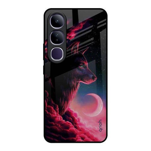 Moon Wolf Glossy Case for Vivo Y300 5G