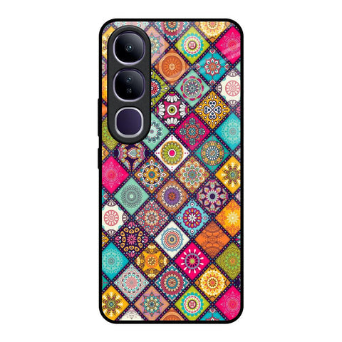 Multicolor Mandala Glossy Case for Vivo Y300 5G