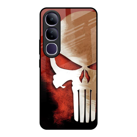Red Skull Glossy Case for Vivo Y300 5G