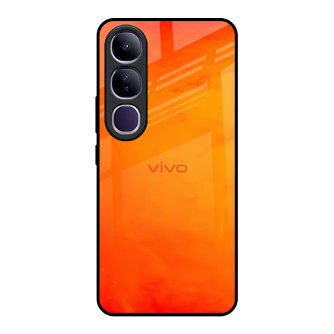Tangy Orange Glossy Case for Vivo Y300 5G