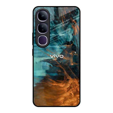 Golden Splash Glossy Case for Vivo Y300 5G