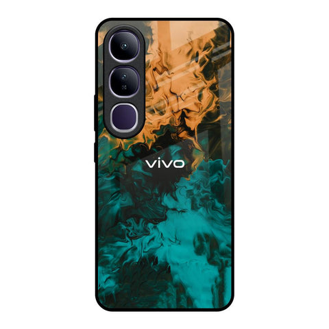 Watercolor Wave Glossy Case for Vivo Y300 5G